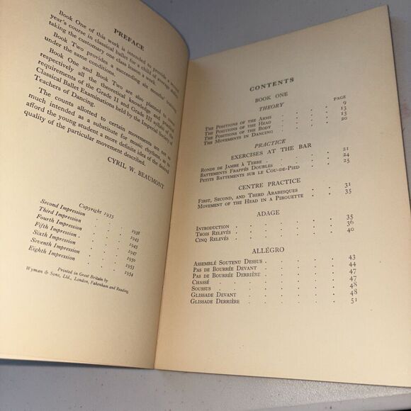A second primer of classical ballet (cecchetti method for children beaumont 1954 - Picture 4 of 6